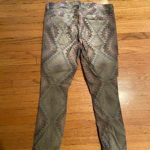 Current Elliot Print Jeans